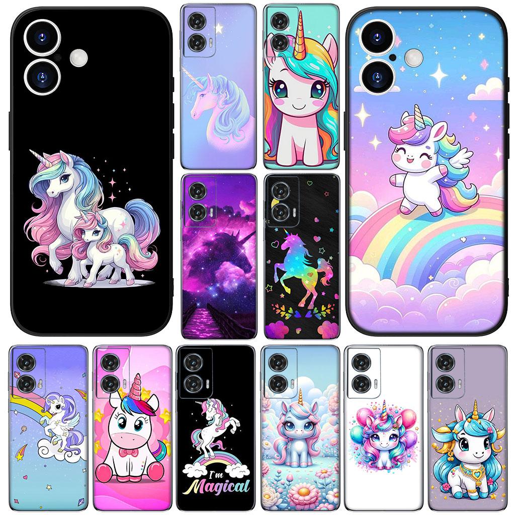 Wallpaper Unicorn Horse Casing Phone Cover for Samsung Galaxy S22 S21 S20 Fe Ultra S9 Plus + A13 A22 M21 M31 M55 M15 Case