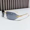 Cheetah Head Unisex Frameless Sunglasses With Uv400 Nonpolarized For Fashion And Travel