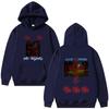 Rapper Drain Gang Bladee Cold Visions Album Graphic Hoodie Ecco2K Yung Lean Print Sweatshirt Unisex Fashion Hip Hop Hoodies