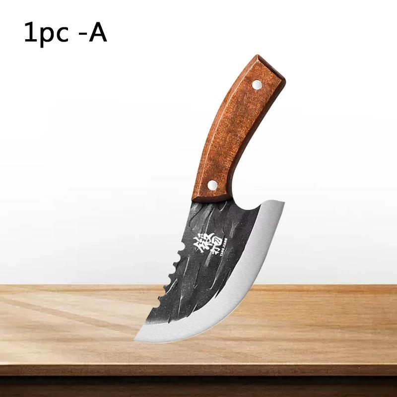 Forging Professional Meat Cutting Knife, Kitchen Cutting Knife, Practical Stainless Steel Fruit and Fish Cutting Knife U9195