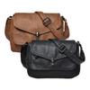 Vintage Style Soft PU Leather Single Strap Shoulder Bag Crossbody Bags