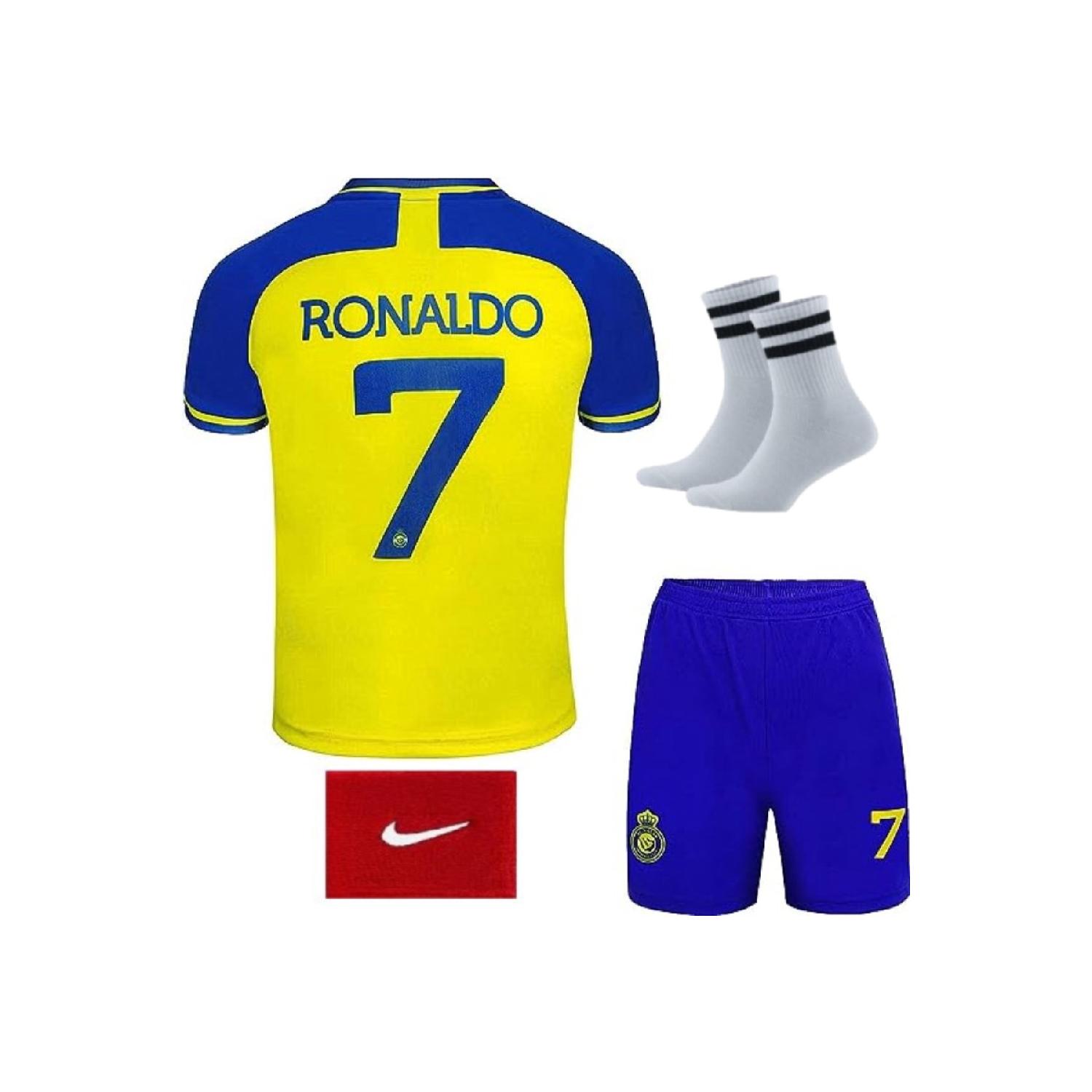 

All Nasr Ronaldo 2023/2024 Season Kids Football Jersey Set Of 4