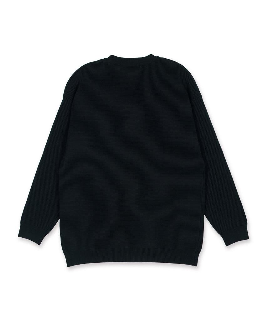 MAKEITTO Daily Viscose Crewneck Knit_Black