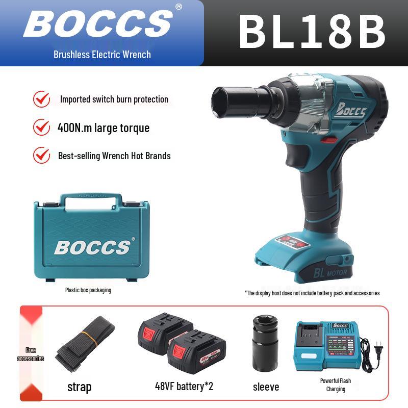 Cordless Multi-Functional Brushless Impact Wrench & Electric Screwdriver Set
