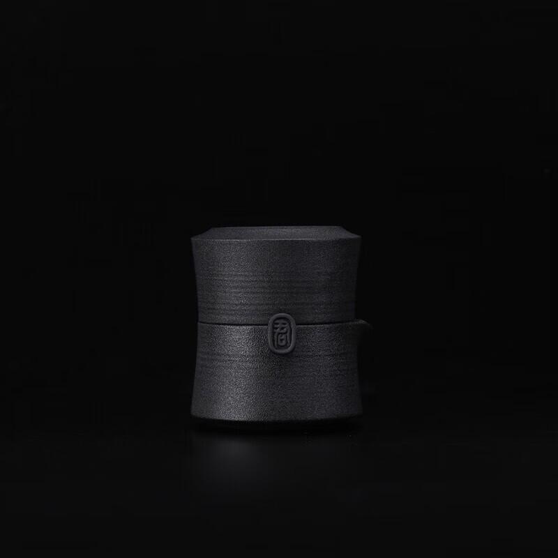 Edenus Black Iron Glaze Portable Kung Fu Tea Set