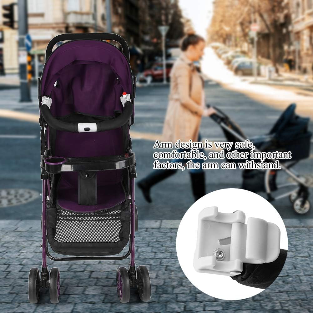 Baby Stroller Bumper Bar, ,Armrest, Handle, Crossbar Accessories Humane Design Baby Stroller Handle for Baby Carriage(black)