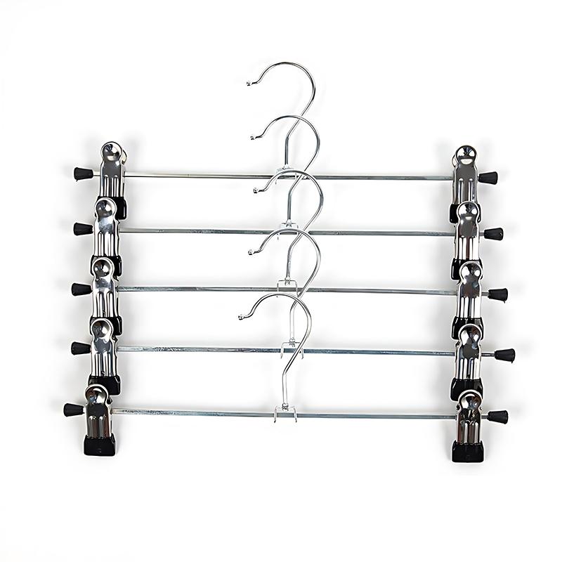 5/10/20 PCS Pants Clip Multifunctional Metal Trousers Clips Adjustable Pants Hanger Essential Household Closets Storage Item ZYF