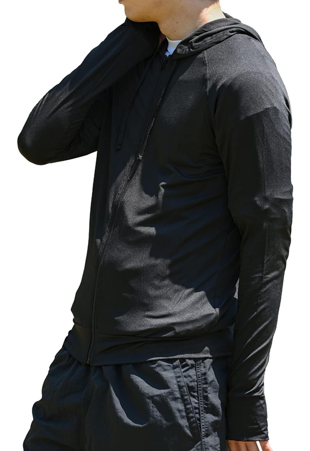 

Aunii Rash UPF UV Long Sleeves with Relaxed Casual Cool Fit for Outdoor Day Summer Live Outdoor Everyday Chlorine Cooling Size 8213 Q-MAX Men s