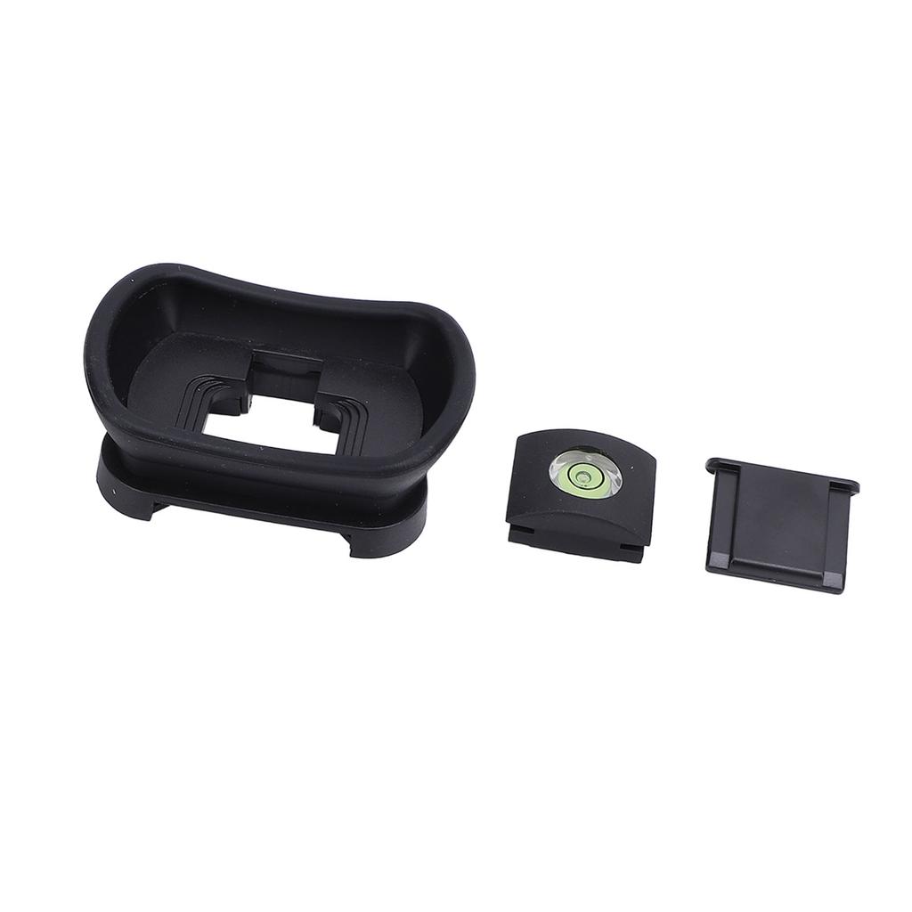 Camera Eyecup Set DK-29 Square Shape Camera Viewfinder Protector Level Tool and Hot Shoe Cover for