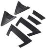 Honda Rear Door Handle Cover for Vezel RV Series HRV XRV Custom Part Fiber Designed Specifically for Vehicles Without Door (VEZEL 22) -