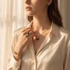 Elegance Style Butterfly Jewelry Set Dripping Oil French Bracelets Earrings Set  Daily Wear
