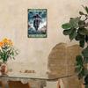 Vintage Metal Sign Moto Cross Biker Retro Wall Decor Garage Bar Poster