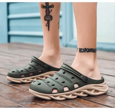 2024 Hohe Qualität Großhandel Mode Herren Sommer Unisex Sport Männlich Garten Clogs Schuhe Hausschuhe Sandalen