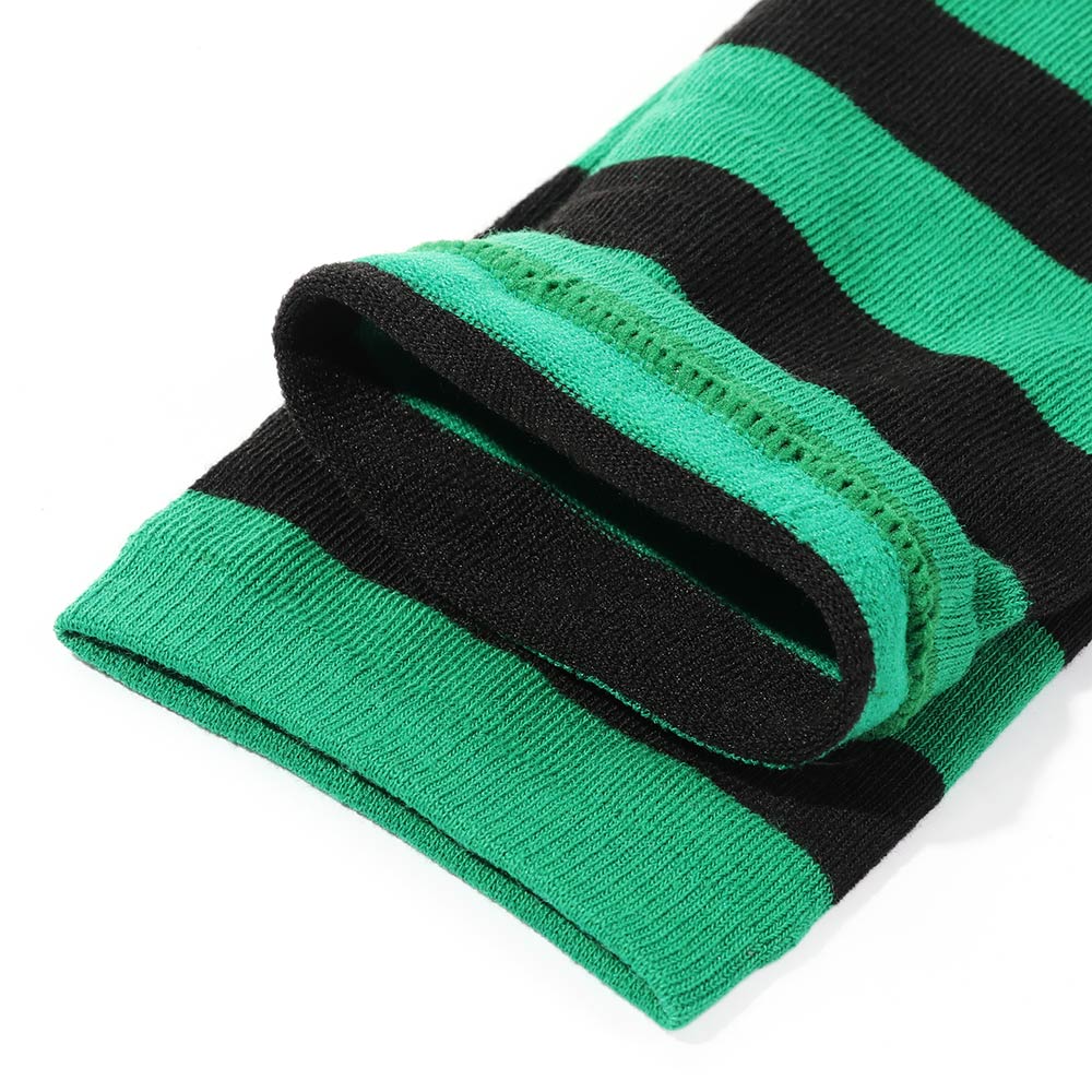 Casual Warm Women Stripe Stockings Over Knee Long Socks Thigh High