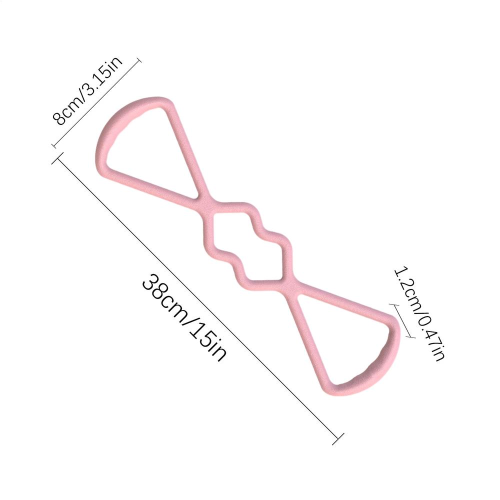 

Эспандер в форме восьмерки для фитнеса, формирования спины, эластичная лента, лента для растяжки плеч, для упражнений на плечи