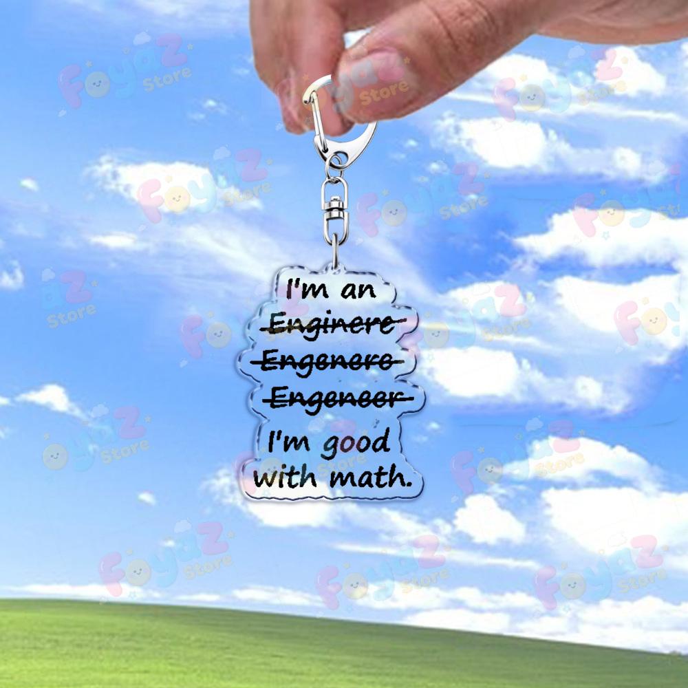 

Creative XP 98 Window 10 11 Keychains for Accessories Bag Charm Programmer Funny Keyrings Jewelry Friends Birthday Gifts