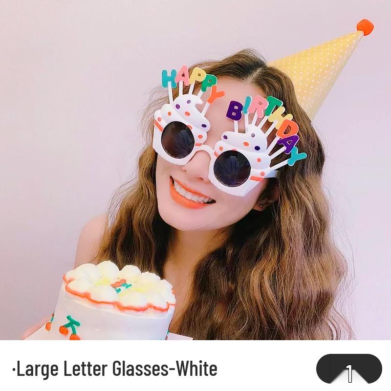 Creative Birthday Cake Pom-Pom Party Hat for Kids & Adults