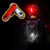 2018 Bicycle Tail Light USB Rechargeable, High Brightness Safety Warning for Outdoor Cycling