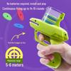 Rapid-Fire Radish Toy Set: Soft Bullet Gun, Frisbee Saucer, Knife – Educational & Outdoor Fun for Boys and Girls