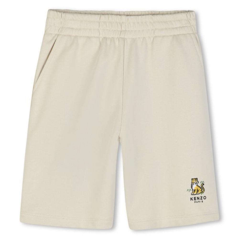 

Kenzo Kids Cor Program Kotora Cotton Shorts 14 Years Ivory/14Age_165CM