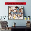 Curry Customize Your Name Diamond Painting Round Diamond Diy Frameless Holiday Artwork Suitable For Home Office Wall Decoration