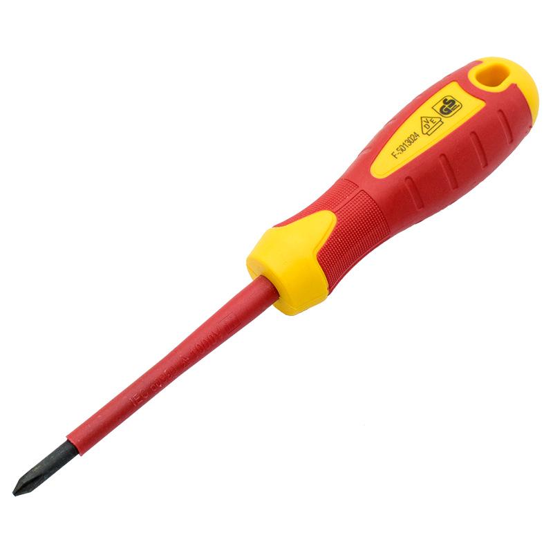 Wiha VDE Insulated Phillips Screwdriver with Double-Component Handle 252511 Phillips Screwdriver
