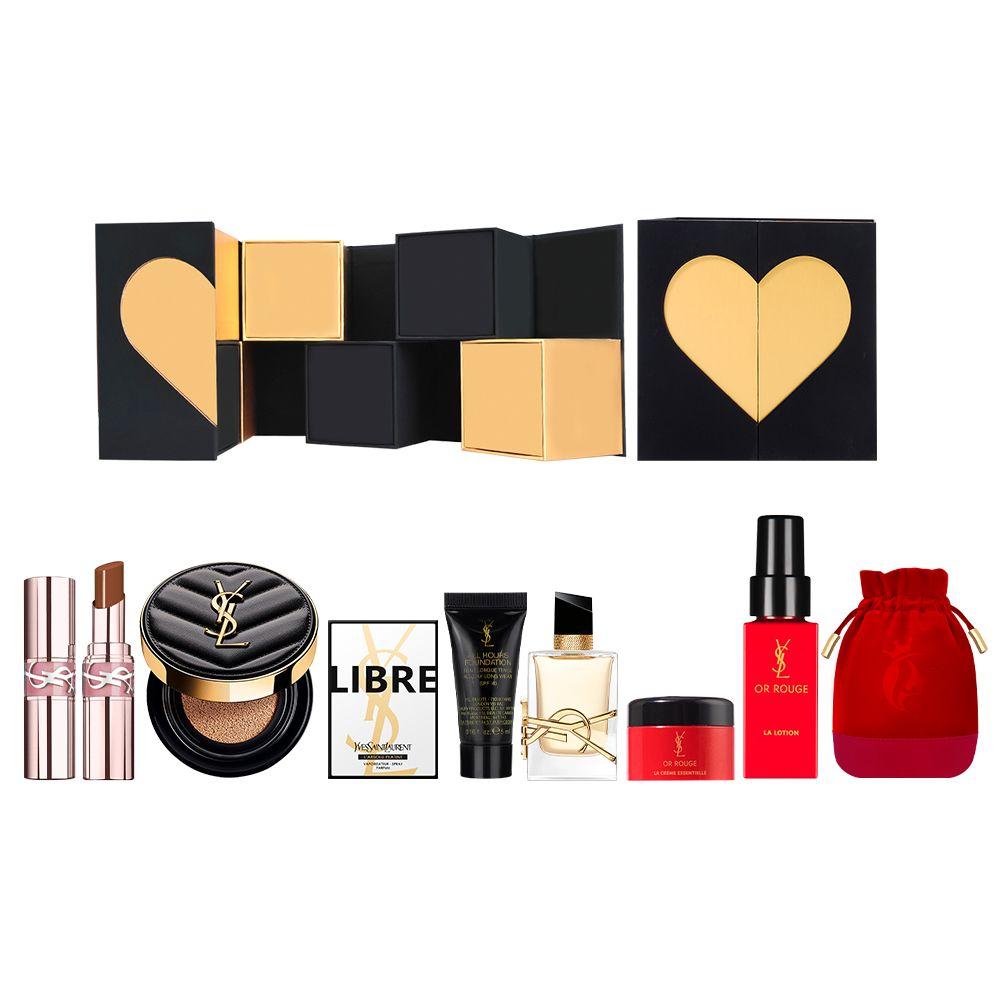 SAINT LAURENT Heart Magic Cubes Box Makeup Sets Easy to Blend Natural Flawless Long Lasting Matte Gentle