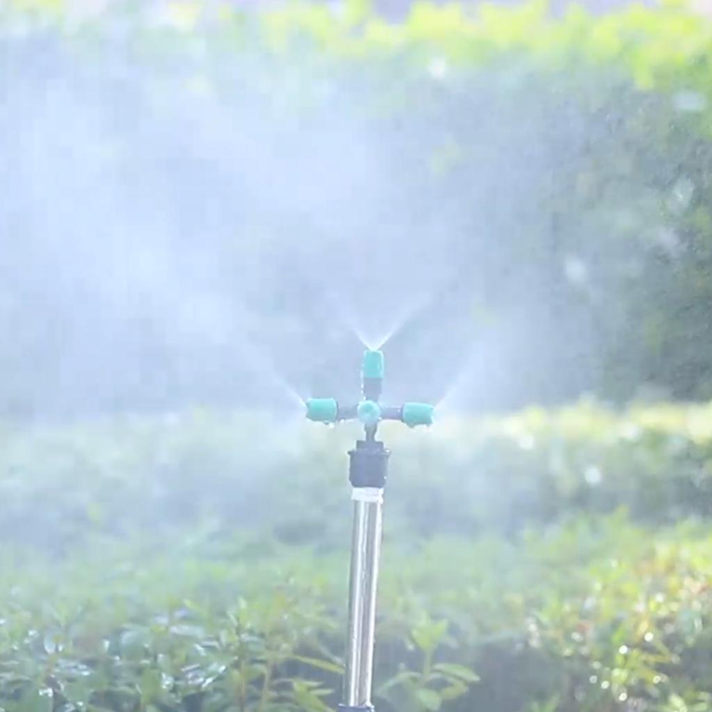 Misting Atomizing Sprayer Garden Irrigation Misting System Watering Supplies 4/5/6/7Way Fogger Nozzle with 1/2" Thread Connector