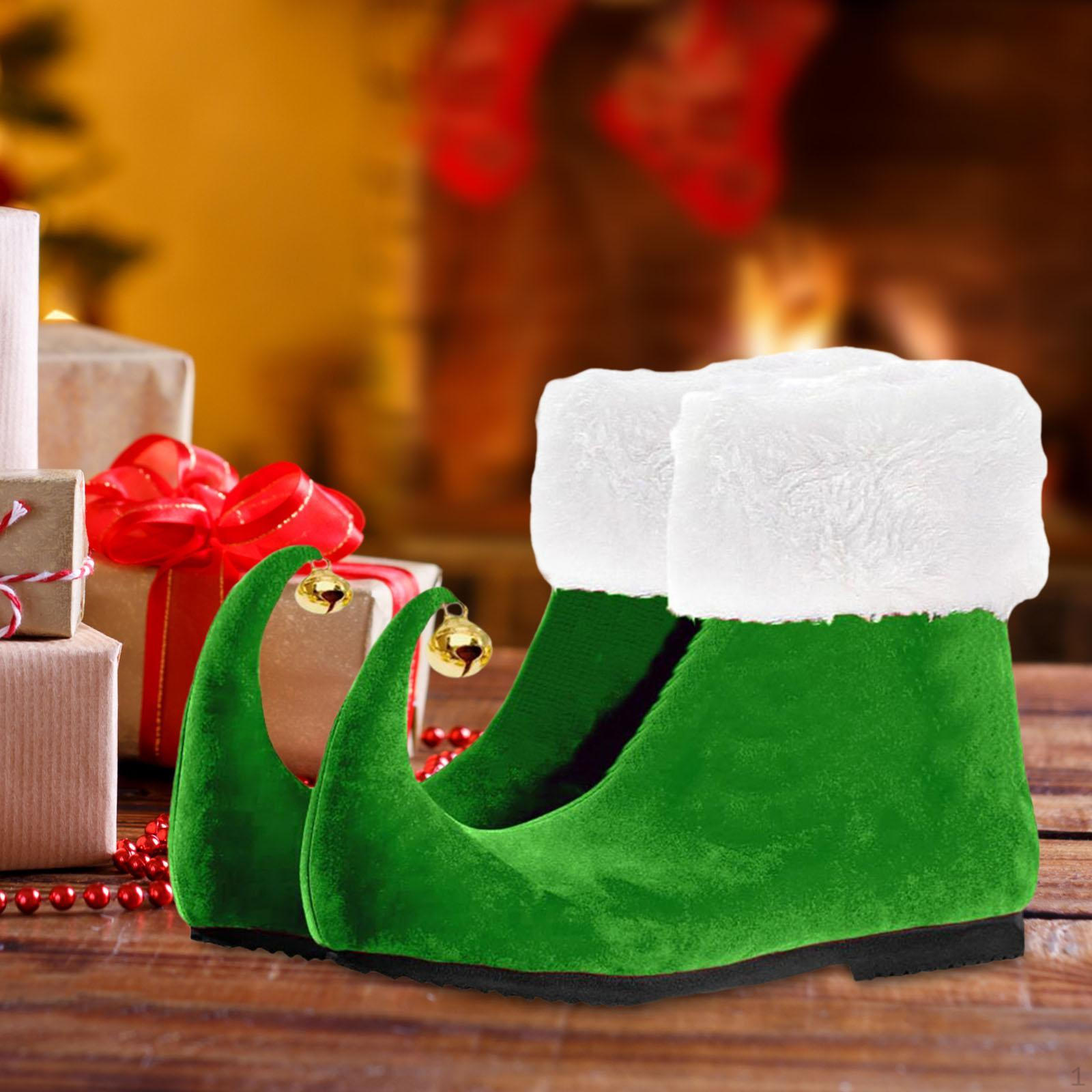 

Обувь эльфа Милые сапоги для взрослых женщин мужчин Хэллоуин переодевание Косплей 38