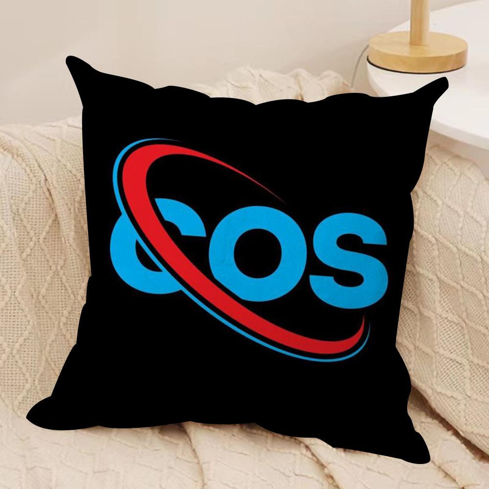 C-COS C-Collection Cushion Cover Soft Plush Fabric Double-Sided Printed Sofa Cushion Cover for All Seasons Home Decor Gift