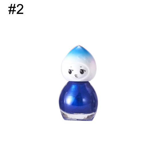 Doll Design Clear Kids Nail Polish Quick Drying Long Lasting Varnish Lacquer
