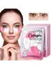 1 Pair/3 Pairs/5 Pairs Collagen Moisturizing Eye Mask, Gel Eye Mask, Fades Fine Lines And Wrinkles