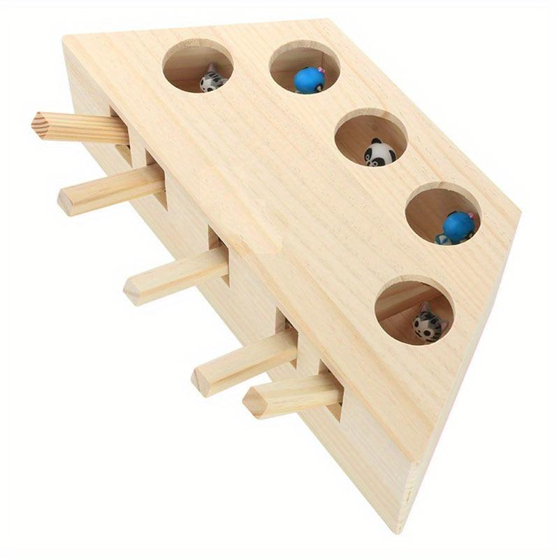 

Развлекайте и стимулируйте свою кошку с помощью нашей интерактивной игры с деревянными мышами – идеального ПЭТ-предмета для образованных кошек! Cartoon Five Holes