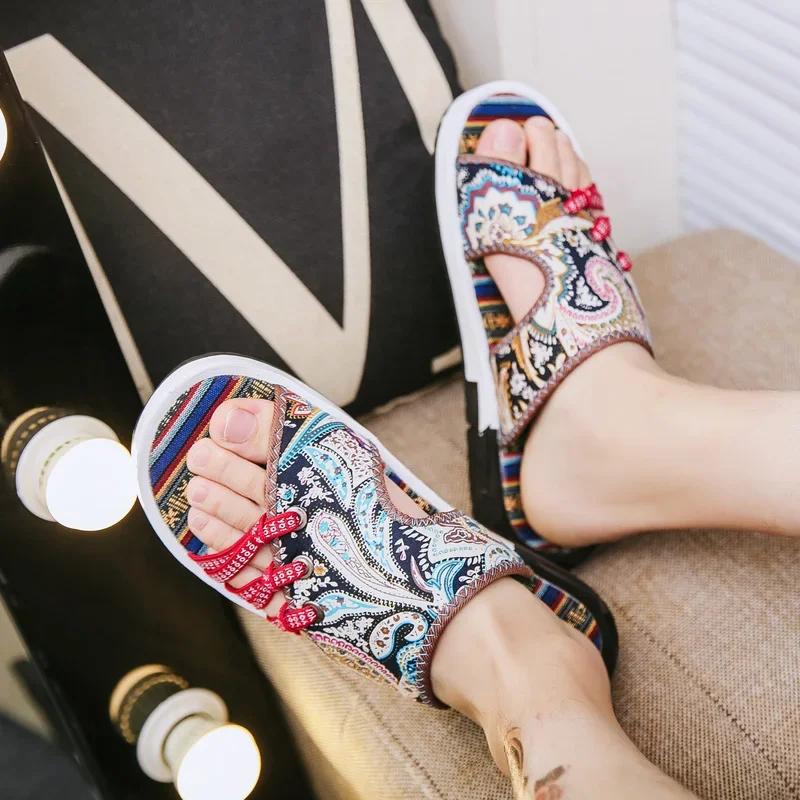 

Male Slipper Eva Slides Canvas Beach Men s Shoe Comfortable Elegant Summer Sale Cheap Shoes Korean Style Trend 46 чорний