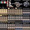 MOC WW2 Italian Soldiers Figures Building Blocks Italy Army Infantry Officer Weapons Gun Cape Helmets Tank Cannon Bricks Toys