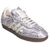 Caroline Hu x Adidas Samba OG Satin Pack - Silver Metallic Women Sneakers Cream-White Gum JP9283