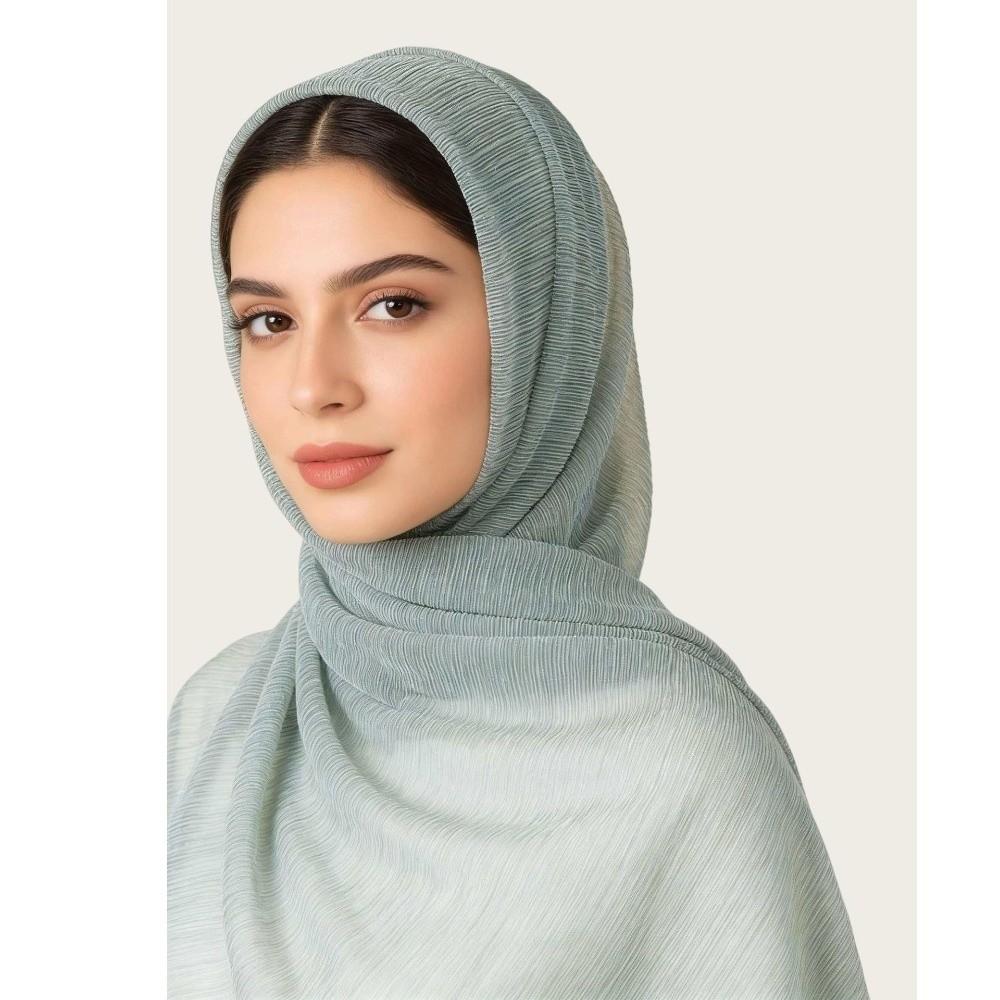 Solid Color Plain Headscarf Breathable Modest Shawl Wrap Fashion Long Hijab For Women