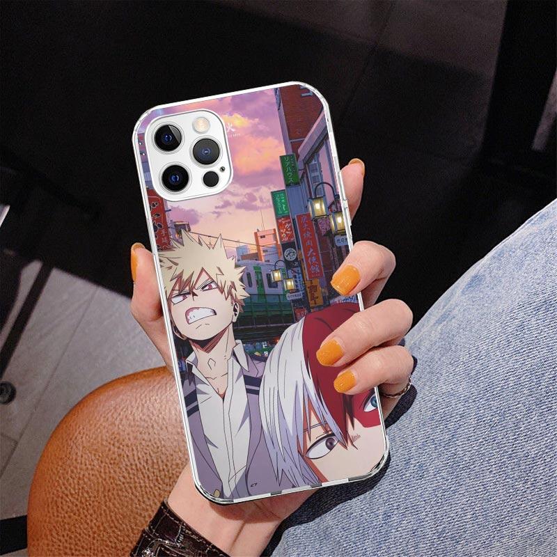 

My Hero Bakugou Katsuki Phone Case For iPhone 17 Air 16 Pro Max 16E 15 + 14 Plus 11 12 13 Mini 7 8 SE Gift Print Cover Fundas 16 iPhone 13 Mini