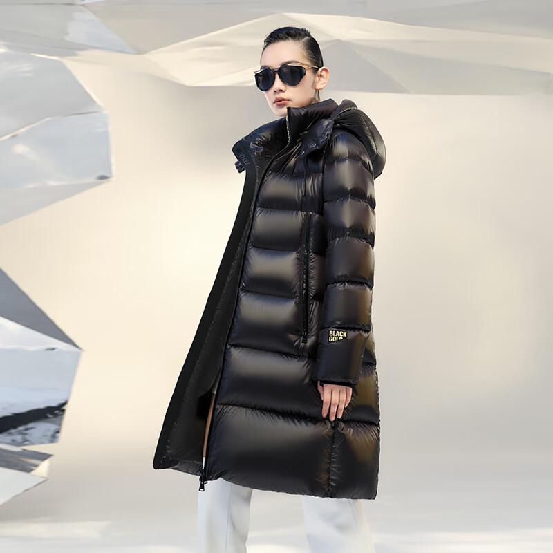 Gaovban Women's Queen 4.0 Black Gold Goose Down Jacket