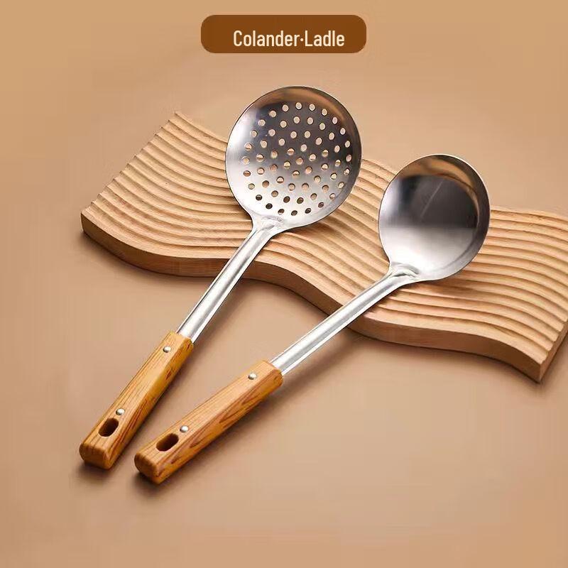 

Zhaoran Anti-Scalding Soup and Slotted Spoon 2-Piece Set