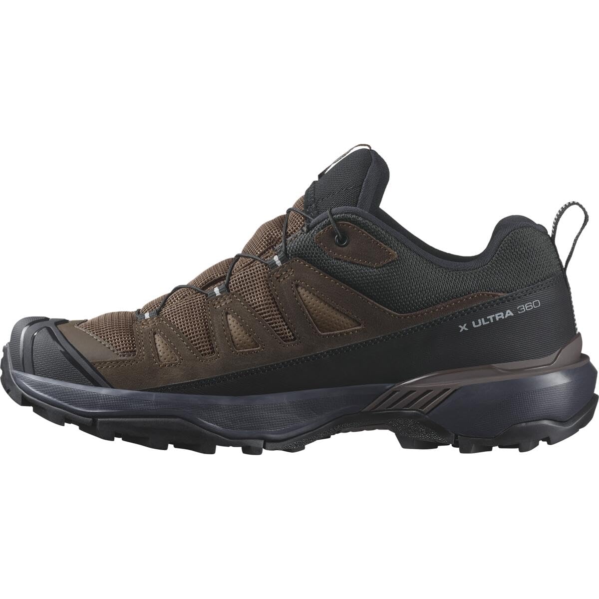 Hiking Trekking Shoes X ULTRA 360 LTR Ultra 360 Leather L47571200 Dark cm [Salomon] GORE-TEX (X Gore-Tex) Men s Earth/Delicioso/Sharkskin 27.5