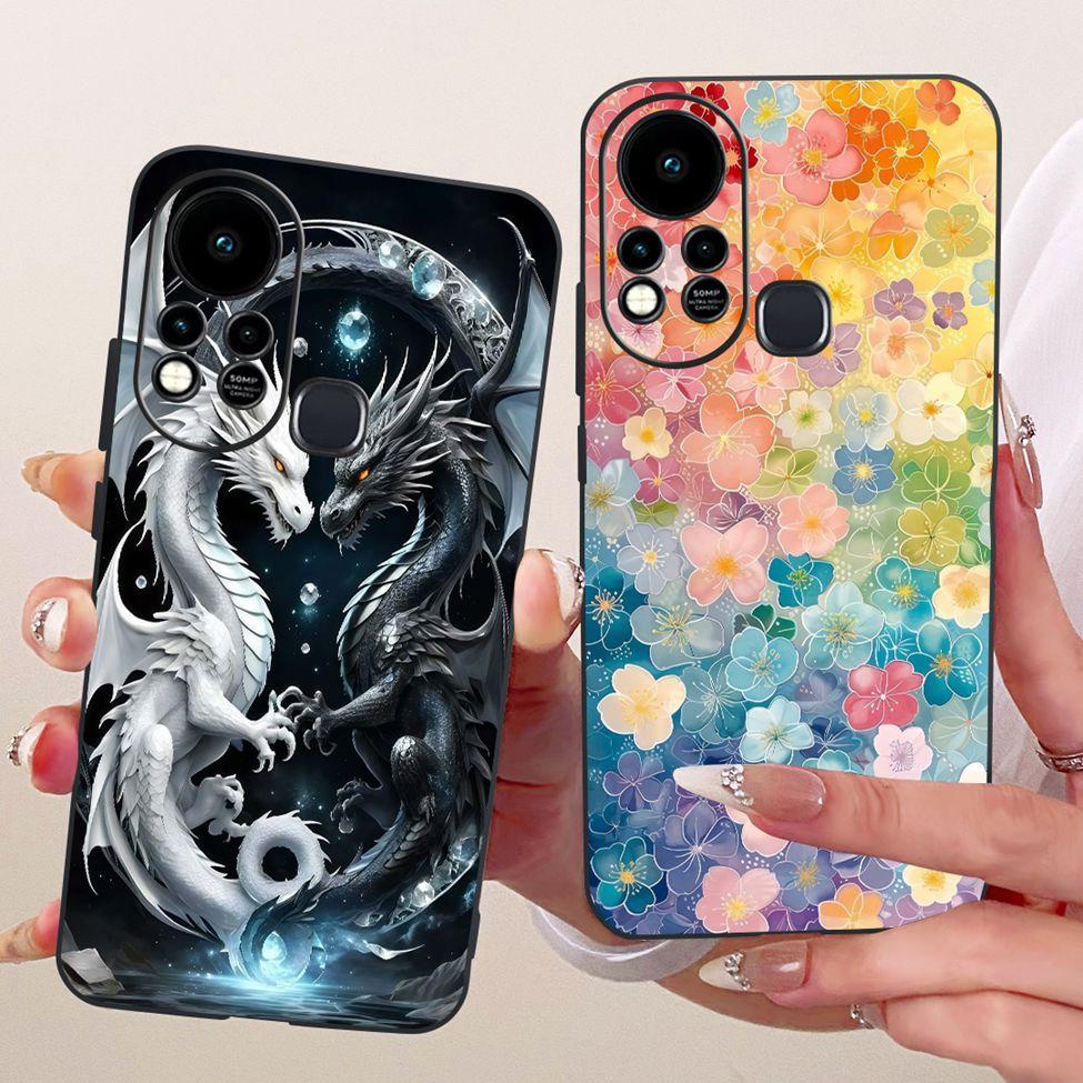 Case For Infinix Hot 11s Cover Silicone Cute Cat Fashion Funny Cool Painted Casing For Infinix Hot11s X6812 X6812B