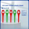 L83 Lawn Mower Plastic Blade Universal Garden Lawn Mowing Accessories Plastic Blade 10 * 5 Aperture