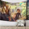 Cute Hot Girl Fashion Anime KKONS Tapestry Living Room Bedroom Gamer Room Decoration Large Luxury Tapestry
