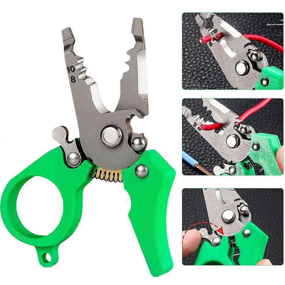 New With Lock Aluminum Alloy Pliers Mini Fishing Pliers Ring Opener Wire Cutter Fish Line Scissors Pliers