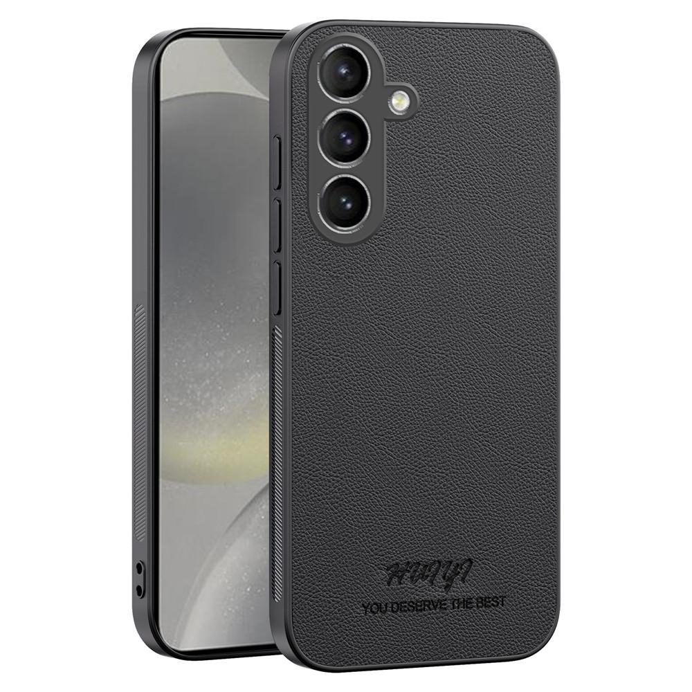 Luxusní kožené pouzdro s měkkým rámečkem a magnetickým krytem pro Samsung Galaxy S24 Plus Ultra S23 FE S23FE S24Ultra Pouzdra na telefon Capa