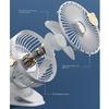 Rotation Desktop Hang Clip Fan Clip-On 3 in 1 Car Cooler Lightweight Ceiling Electric Fan  Outdoor