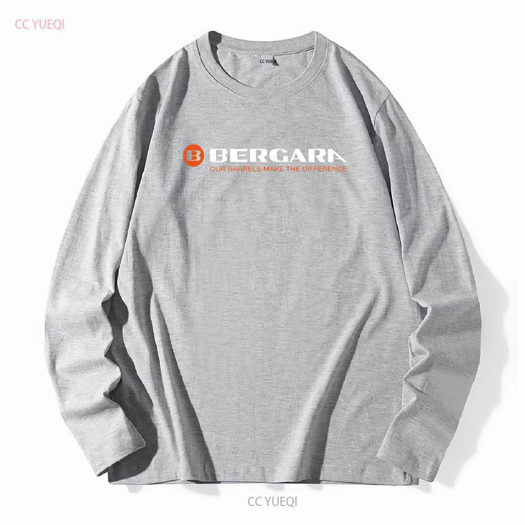 New T Shirt Bergara Guns Firearms Logo Mens Grey USA Size S To 5XL Vintage Washed Fashion Soft Versatile Designer Clothes