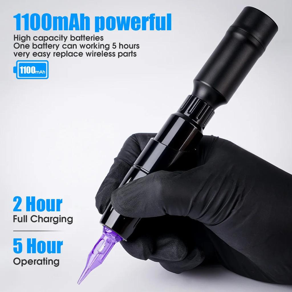 Power Supply Tattoo Mini Wireless Rechargeable Tattoo Battery Device Adapter Makeup Permanent Machine Fast Charge RCA