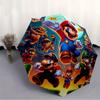 1pc Mario Bros Adventure Automatic Folding Cute Umbrella - Lightweight, Retractable Design with 8-Rib Durability, Perfect for Outdoor22